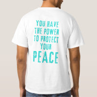 você tem poder para proteger sua paz