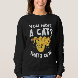 Camiseta Você Tem Um Gato Fofo Cobra Python Pytho