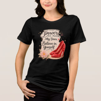 Camiseta Você Tinha o Poder o Tempo Todo Citação Inspirador