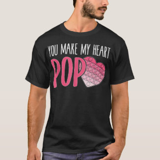 Camiseta Você Torna Meu Coração Pop Popper Engraçado Pop Va