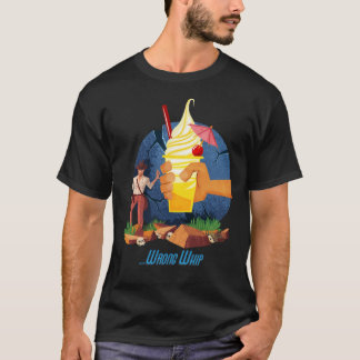 Camiseta Você trouxe o chicote erradoAasty chicote errado e