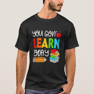 Camiseta Você Vai Aprender Hoje O Professor Estudante De Vo