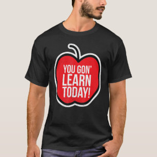 Camiseta Você Vai Aprender Hoje Professora Orgulha Gato De