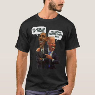 Camiseta Você Vai Dirigir Este País Apenas Terminando