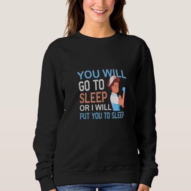 Camiseta Você Vai Dormir Anestesiologista Medicina (Frente)