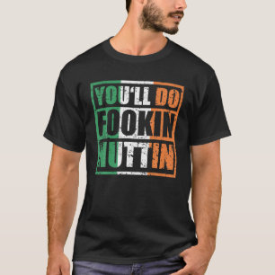 Camiseta Você vai fazer o orgulho irlandês da bandeira de