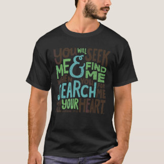 Camiseta Você Vai Me Buscar E Me Encontrar Roupa