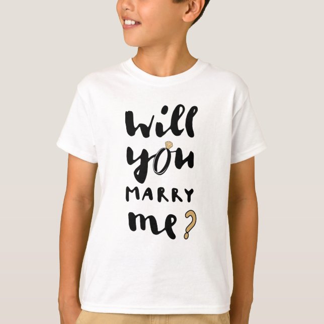 Camiseta Você vai me casado? (Frente)