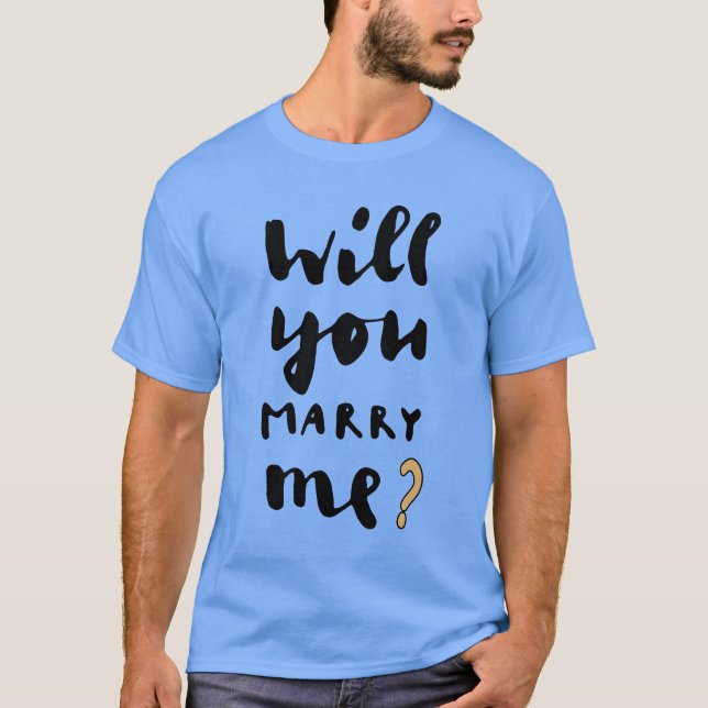Camiseta Você vai me casado? (Frente)