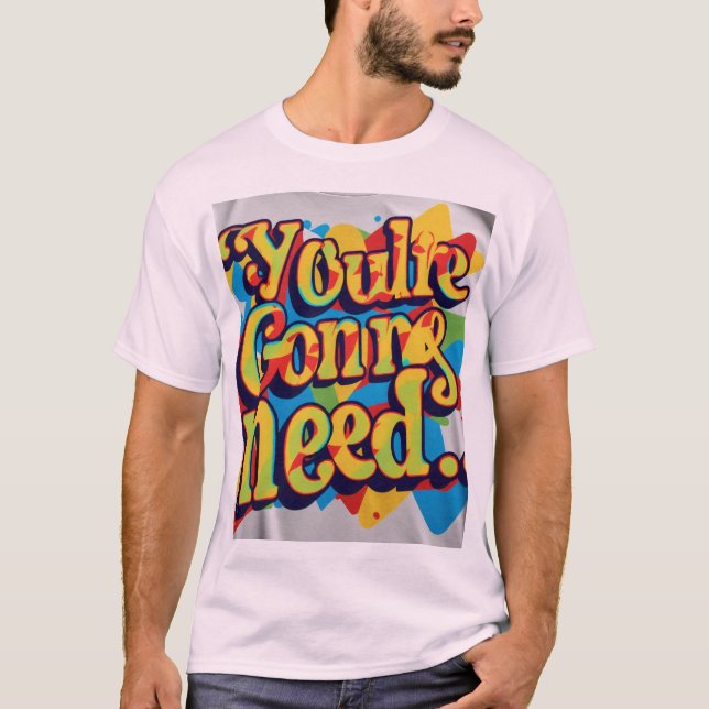 Camiseta Você vai precisar de um barco maior" (Frente)