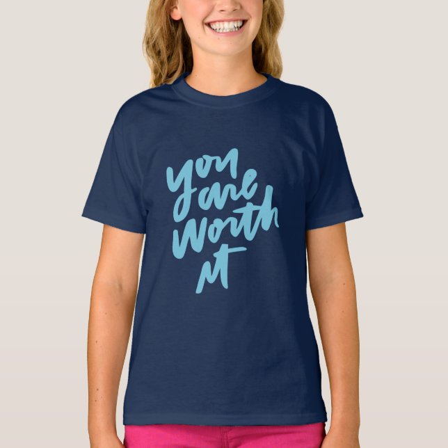 Camiseta Você vale a pena (Frente)