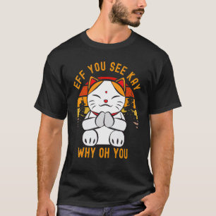 Camiseta Você Vê Kay Por Que Oh Você Bonito Chibi Gatinho Y