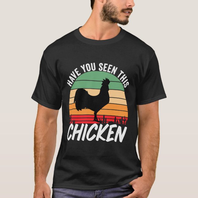 Camiseta Você viu esse frango?    (Frente)