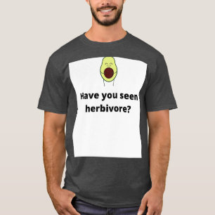 Camiseta Você viu herbívoro
