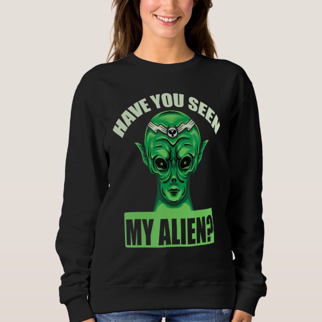 Camiseta Você Viu Minha Alienígena? (Frente)