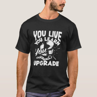 Camiseta Você Vive Você Aprende Você Atualiza Divórcio