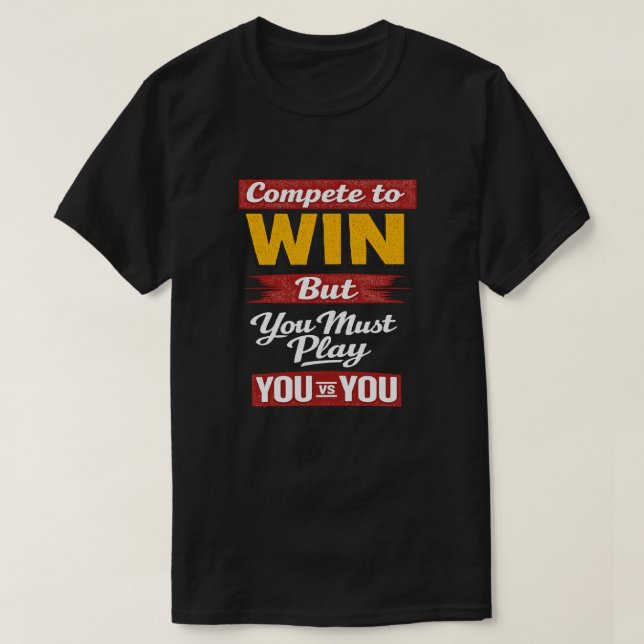 Camiseta Você vs Você 1d (Frente do Design)
