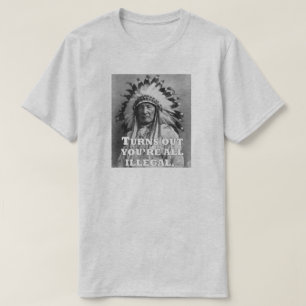 CAMISETA VOCÊS SÃO ILEGAIS.