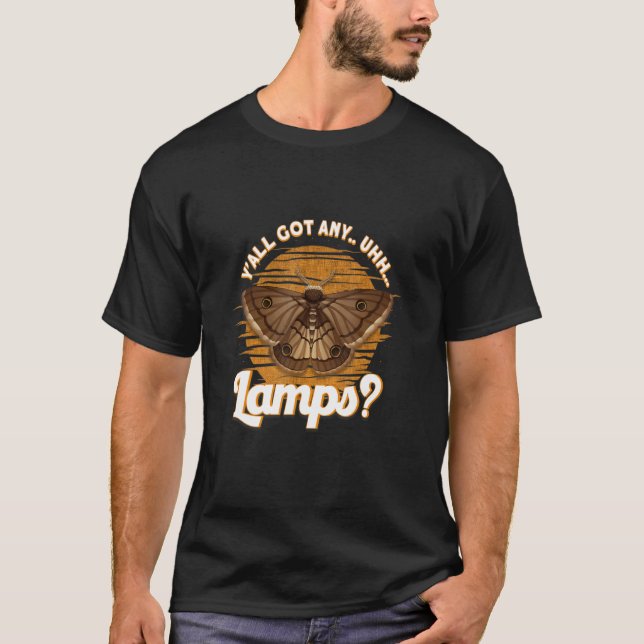 Camiseta Vocês Têm Qualquer Lâmpada, Memória De Insetos. (Frente)