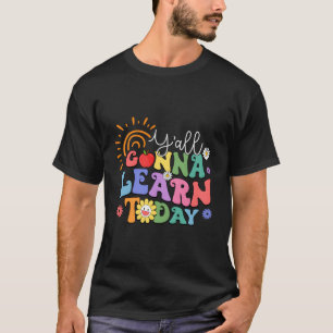 Camiseta Vocês Vão Aprender Hoje Professora Presente De Vol