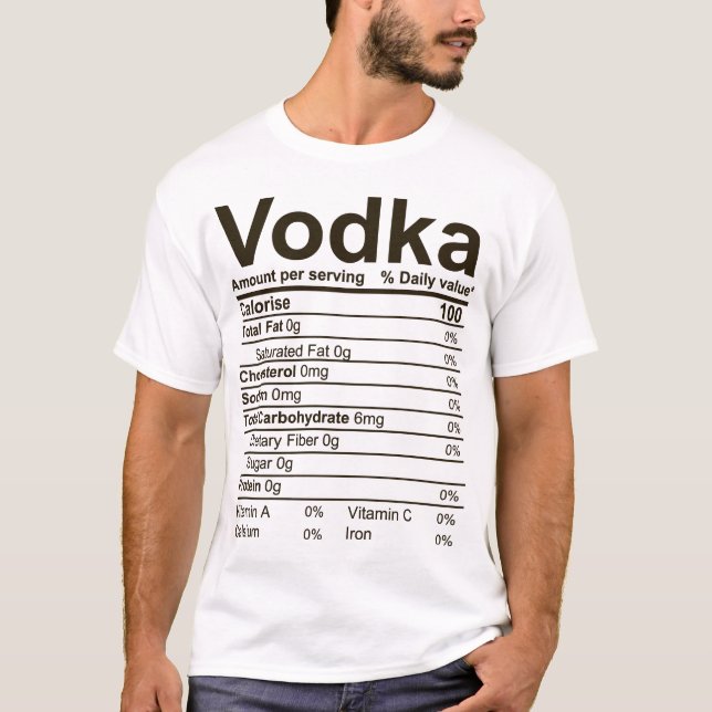 Camiseta Vodka (Frente)