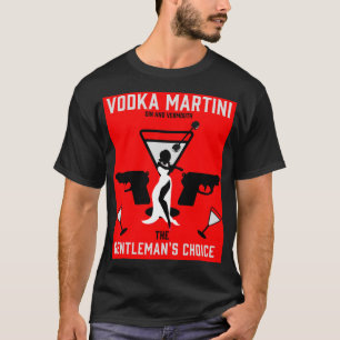 Camiseta Vodka Martini Beber Presente