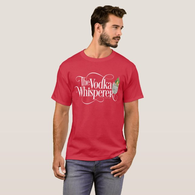 Camiseta Vodka Whisperer (Frente Completa)