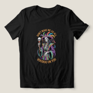 Camiseta Vodu Halloween Místico Oculto Feitiçaria