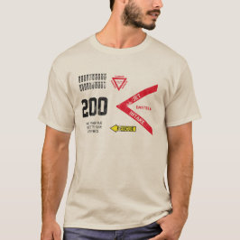 Camiseta Voe alto em estilo com esta camisa-jato de combate