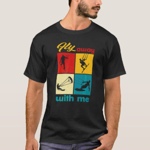 Camiseta Voe Comigo Estilo de Vida Vintage