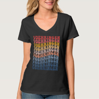 Camiseta Voehringen City Groovy Retro