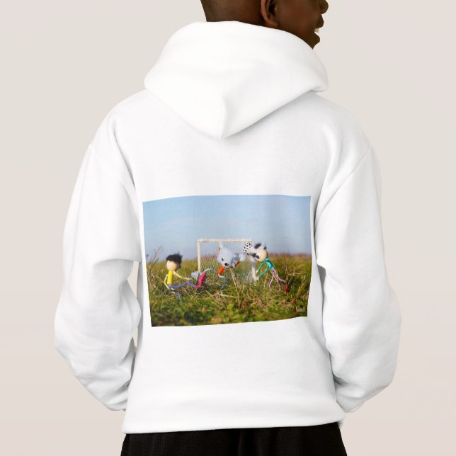 Camiseta Voetbal wedstrijd van de Fubby's in actie. (Verso)