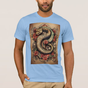 Camiseta Vogue do Viper: Abraça Estilo Serpentina"