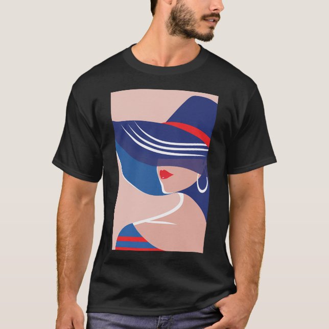 Camiseta Vogue Poster Vogue Girl Vogue (Frente)