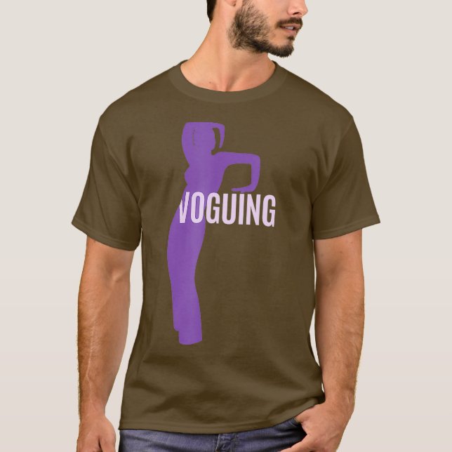 Camiseta Voguing Drag Queen (Frente)