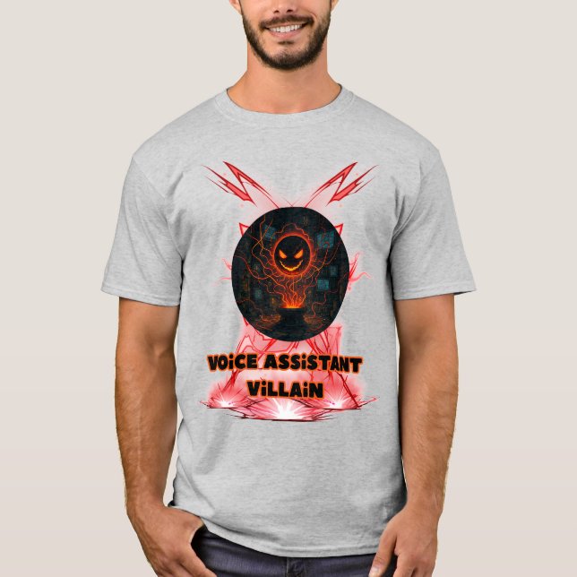 Camiseta Voice Assistant Villain (Frente)