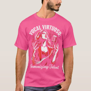 Camiseta Voice Coach Vocalista Opera Singer Coro Vocal Coac