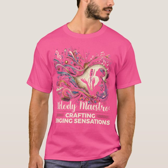 Camiseta Voice Coach Vocalista Opera Singer Coro Vocal Coac (Frente)