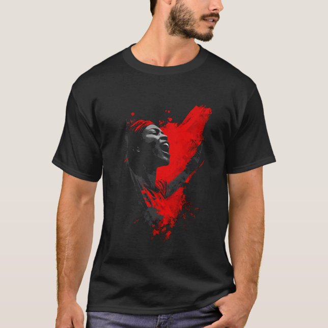 Camiseta Voice in Red (Frente)