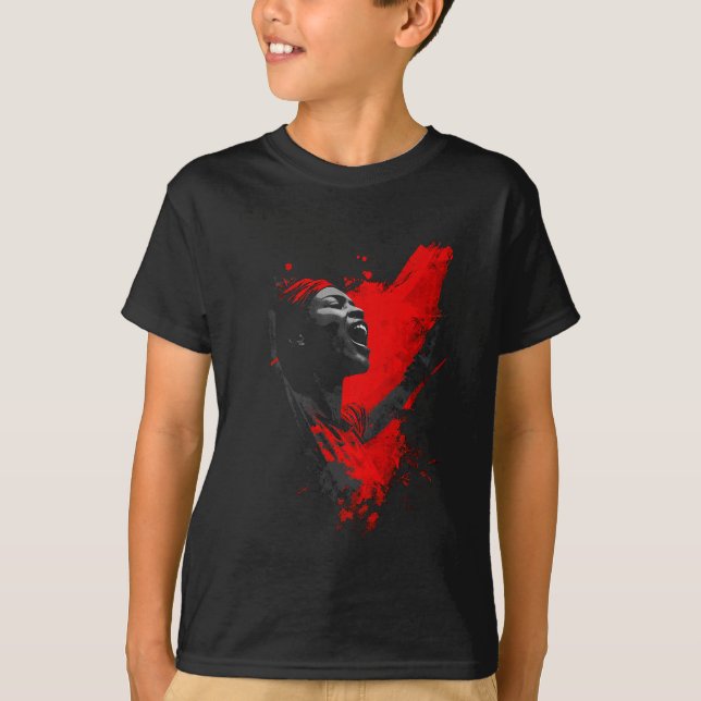 Camiseta Voice in Red (Frente)
