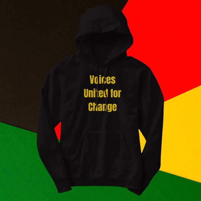 Camiseta Voices United for Change (Criador carregado)