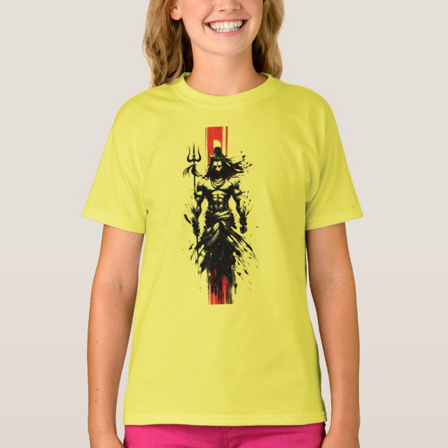 Camiseta Void-Born Mahadev The Crimson Axis When Silence Ta (Frente)
