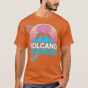 Camiseta Volcano Geology Magma Lava Retro Gift