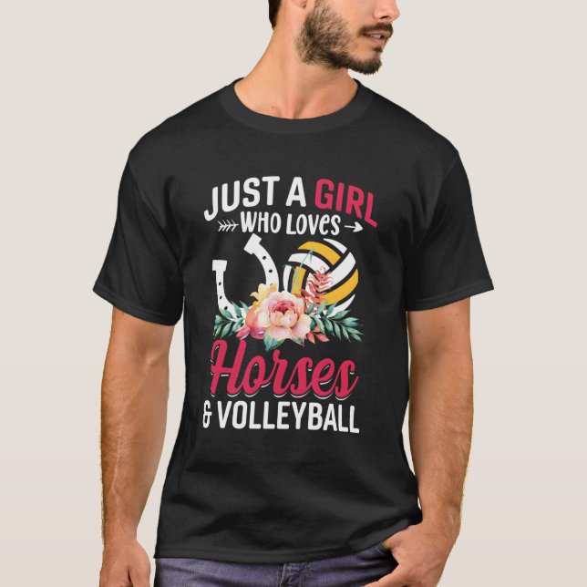Camiseta Volei de Cavalos Só Quem Ama (Frente)
