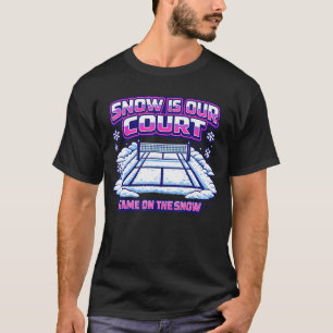 Camiseta Vôlei de Quadra de Neve Inverno