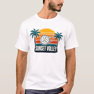 Camiseta Vôlei do Pôr do Sol