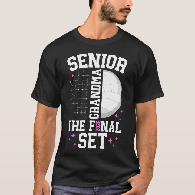 Camiseta Vôlei Sênior Avó 2026 Vôlei Sênior (Frente)