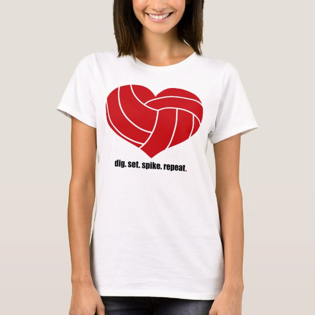 Camiseta voleibol (Frente)