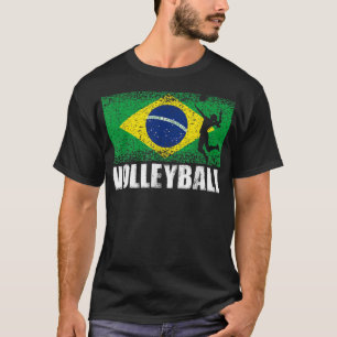 Camiseta Voleibol, Bandeira do Brasil, Volleybal Brasileiro