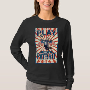 Camiseta Voleibol Benjamin Franklin 4 De Julho Meninos